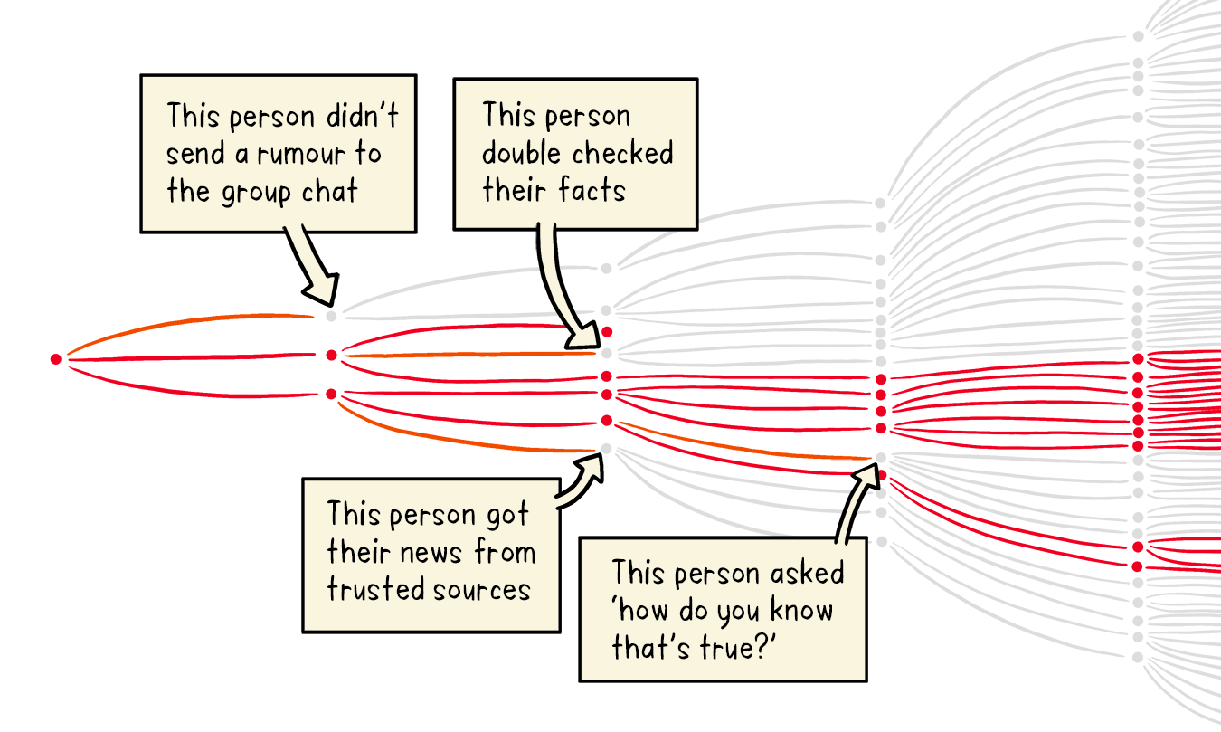 how misinformation spreads
