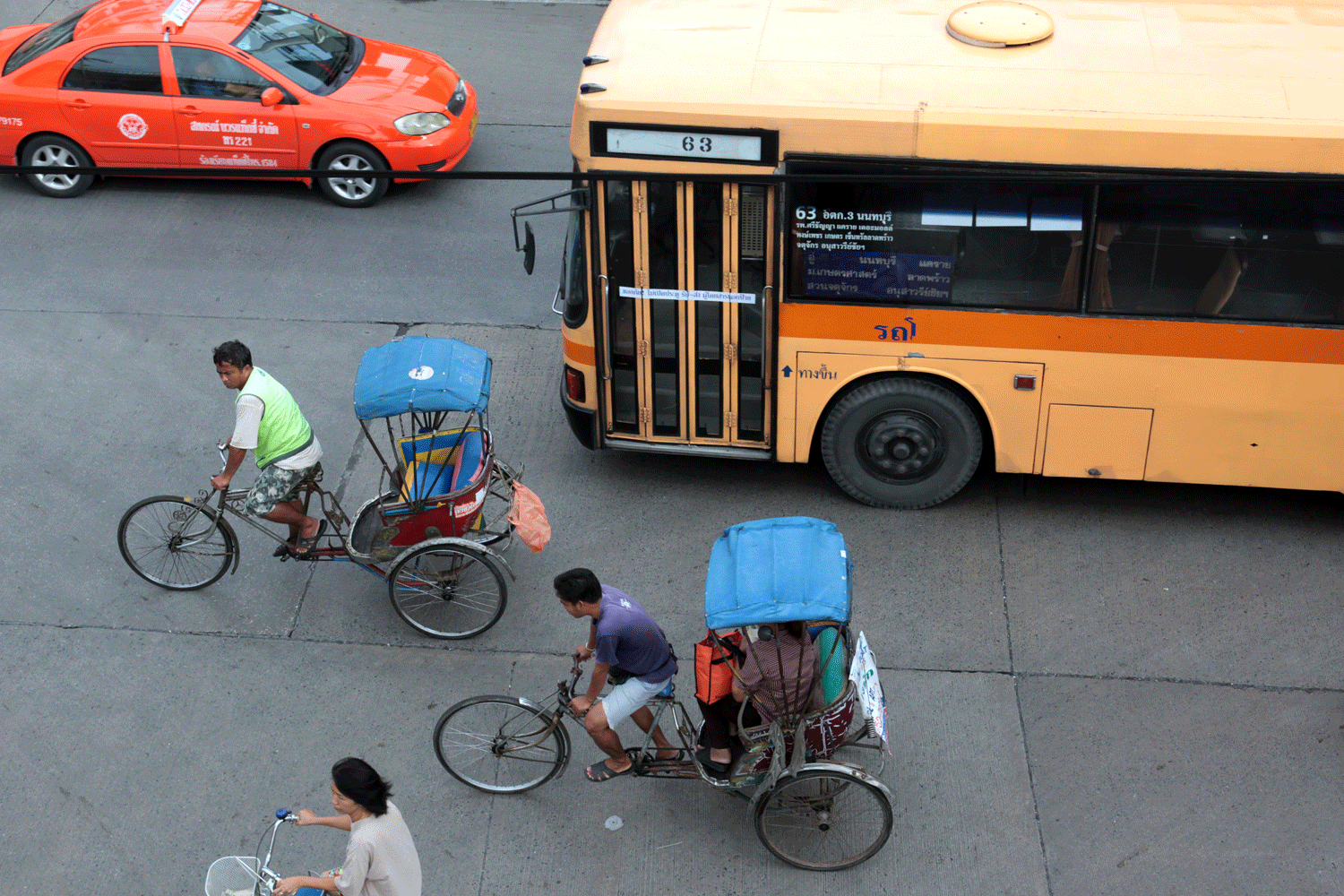 Use Public Transport, Carpool or Bicycle